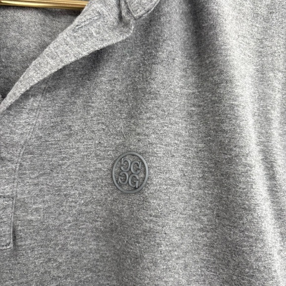 G/FORE Men’s tennis Gray Golf Polo Shirt Short Sleeve Classic size medium - Picture 6 of 14